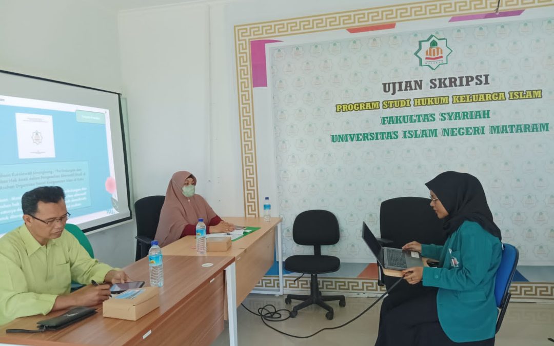SIDANG PROPOSAL SKRIPSI MAHASISWA HUKUM KELUARGA ISLAM