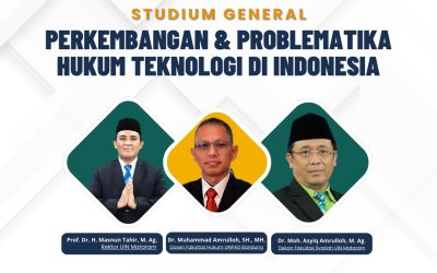 STUDIUM GENERAL 2024 “PERKEMBANGAN & PROBLEMATIKA HUKUM TEKNOLOGI DI INDONESIA”