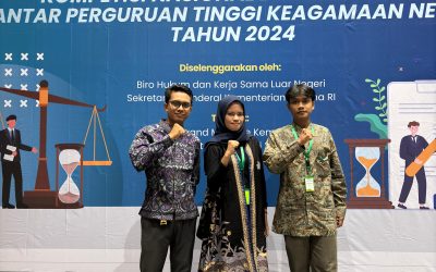 DELEGASI FAKULTAS SYARIAH UIN MATARAM DALAM KOMPETISI NASIONAL LEGAL DRAFTING ANTAR MAHASISWA PERGURUAN TINGGI KEAGAMAAN NEGERI