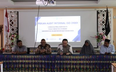 FAKULTAS SYARIAH KEDATANGAN TIM AUDIT INTERNAL ISO 21001 