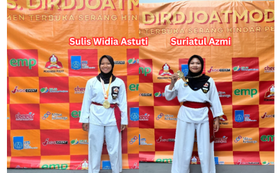 DUA SRIKANDI PRODI HES MEMBAWA PULANG MEDALI EMAS TINGKAT NASIONAL