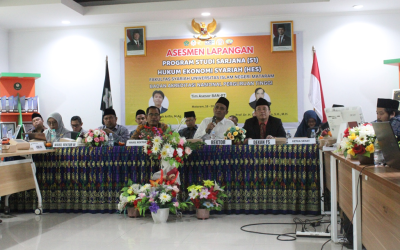 Asesmen Lapangan Daring Program Studi Sarjana (S1) Hukum Ekonomi Syariah (Muamalah) tahun 2025 Berjalan Lancar