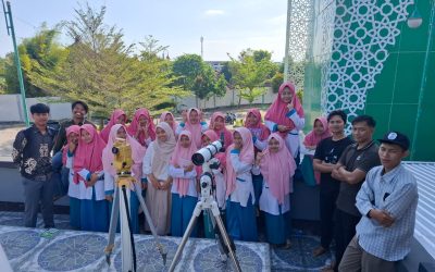 Kunjungan Edukasi Santri English Park Uswatun Hasanah ke Observatorium UIN Mataram