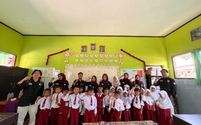HMPS Hukum Ekonomi Syariah Goes To SDN 3 Peresak, Narmada, Lombok Barat