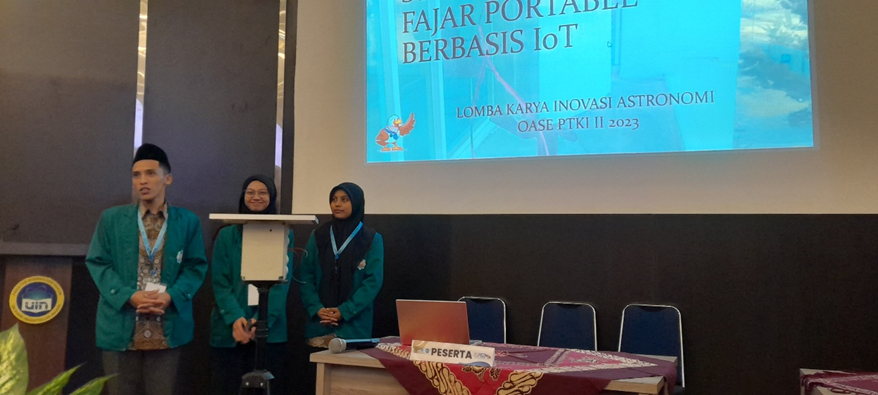Mahasiswa Ilmu Falak Fakultas Syariah UIN Mataram Berhasil Meraih Juara 2 pada Ajang Olimpiade Agama, Sains, dan Riset (OASE) II PTKI 2023 di Jakarta