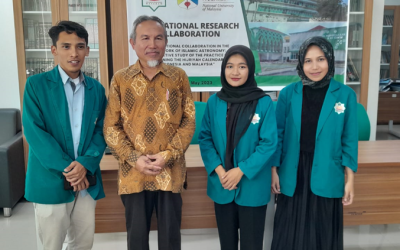 Astronom dari Institut Alam dan Tamadun Universiti Kebangsaan Malaysia Menguji Skripsi Mahasiswa Ilmu Falak Fakultas Syariah UIN Mataram