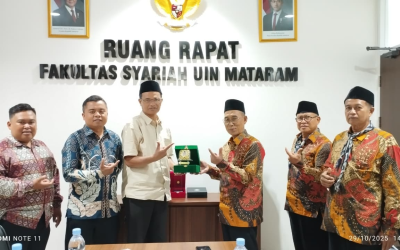 WD III Fakultas Syariah UIN Mataram Terima Kunjungan UIN Syekh Wasil Kediri: Bagikan Pengalaman Menuju Akreditasi Unggul