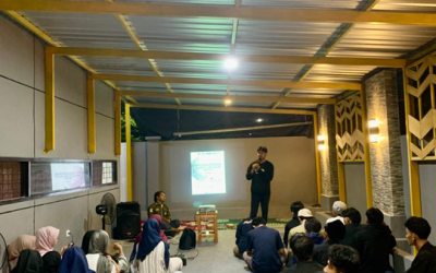 Program Studi Ilmu Falak bersama Himpunan Mahasiswa Program Studi Ilmu Falak Melaksanakan International Observe The Moon Night (InOMN) di Observatorium al-Afaq UIN Mataram