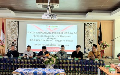 Perkuat Jejaring Hukum dan Sosial: Fakultas Syariah UIN Mataram Gelar Penandatanganan Kerja Sama Strategis dengan DPD IKADIN NTB dan Youth Ecco Indonesia