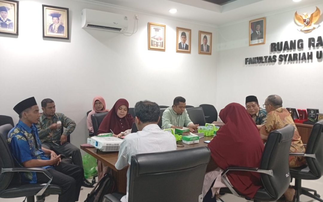 Fakultas Syariah UIN Mataram Perkuat Tata Kelola Strategis Melalui Rapat Koordinasi Pimpinan dan Pemaparan DIPA 2026