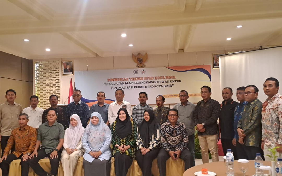 Hadirkan Solusi Tata Kelola Daerah, Dosen Fakultas Syariah UIN Mataram Jadi Motor Penggerak Bimtek DPRD Kota Bima