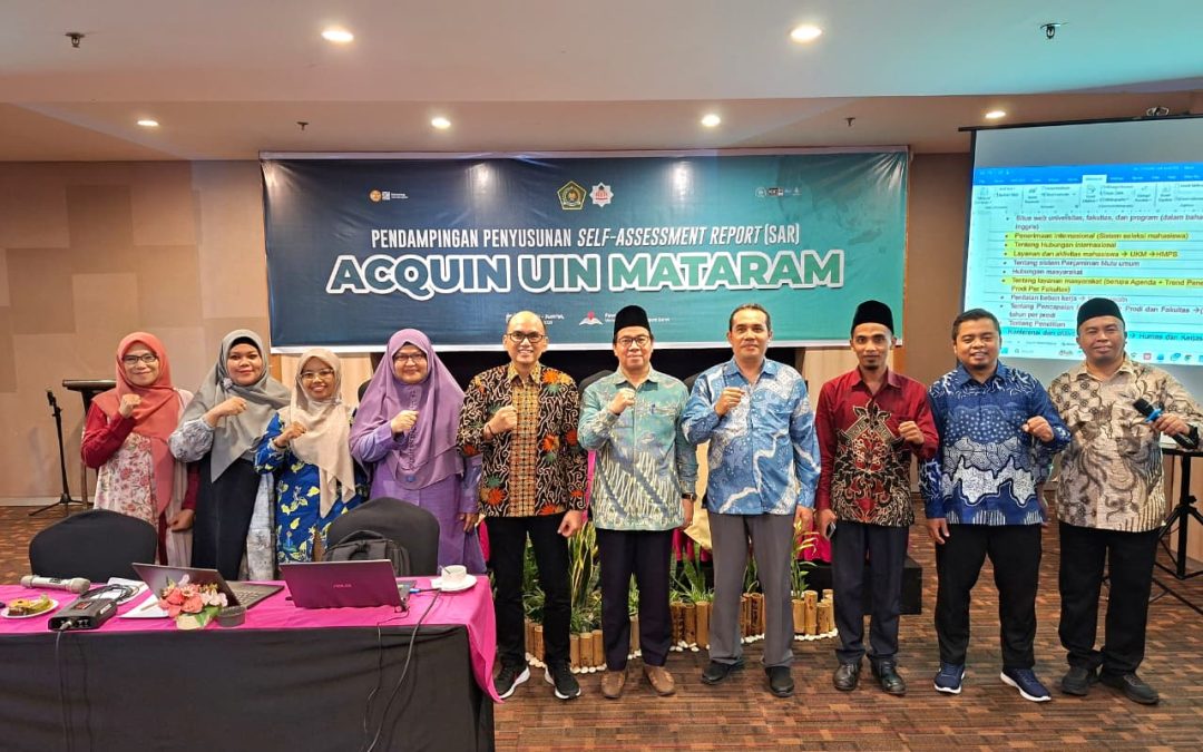 Fakultas Syariah UIN Mataram Perkuat Mutu Akademik melalui Pendampingan Penyusunan SAR ACQUIN